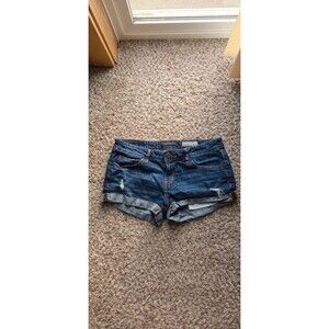Y2k low rise aeropostale jean shorts